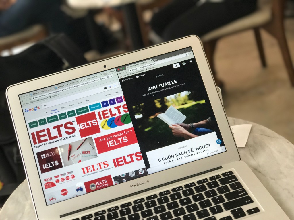 Ti Ây học IELTS 3 tháng – Ngày&nbsp;1