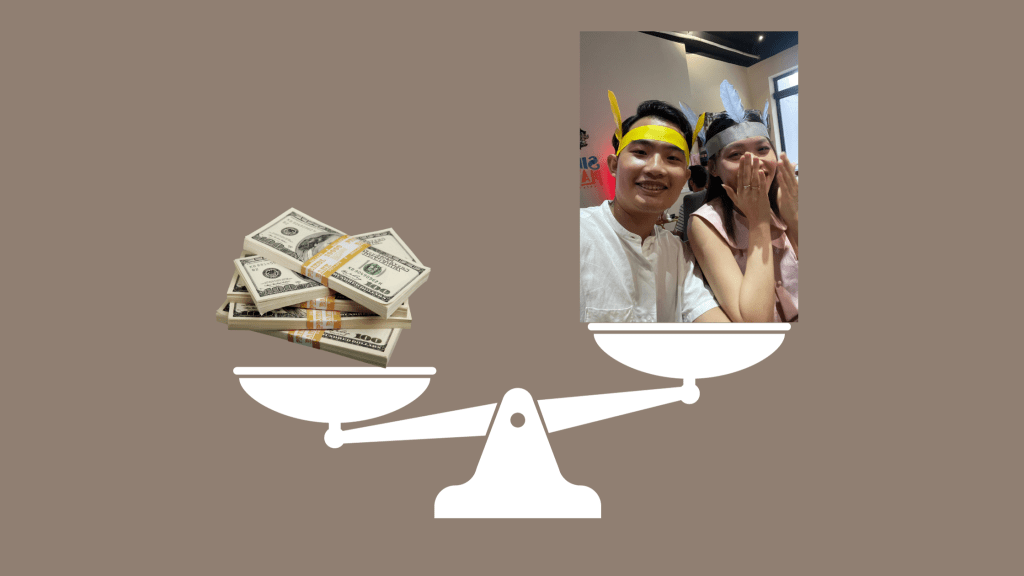 Từ hồi quen vợ, tôi giàu và mập hơn